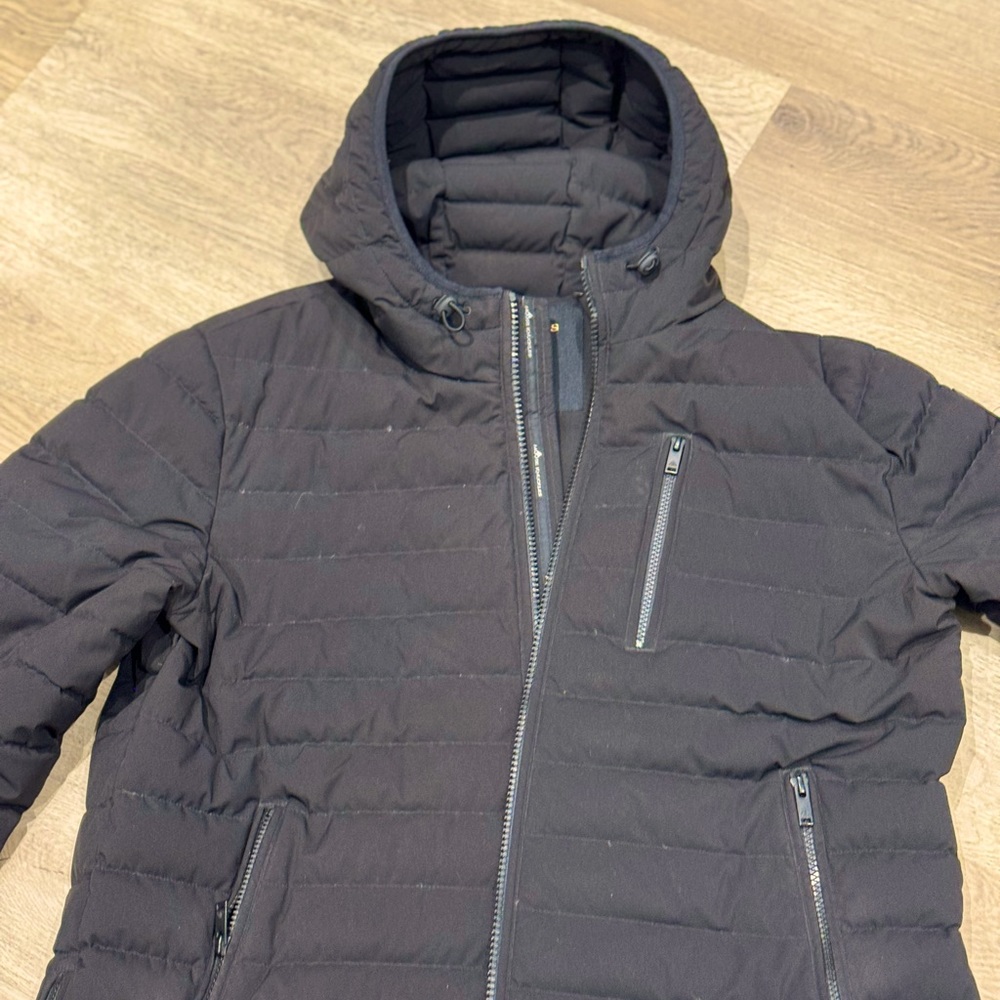Moose knuckles XL lightweight down jacket black